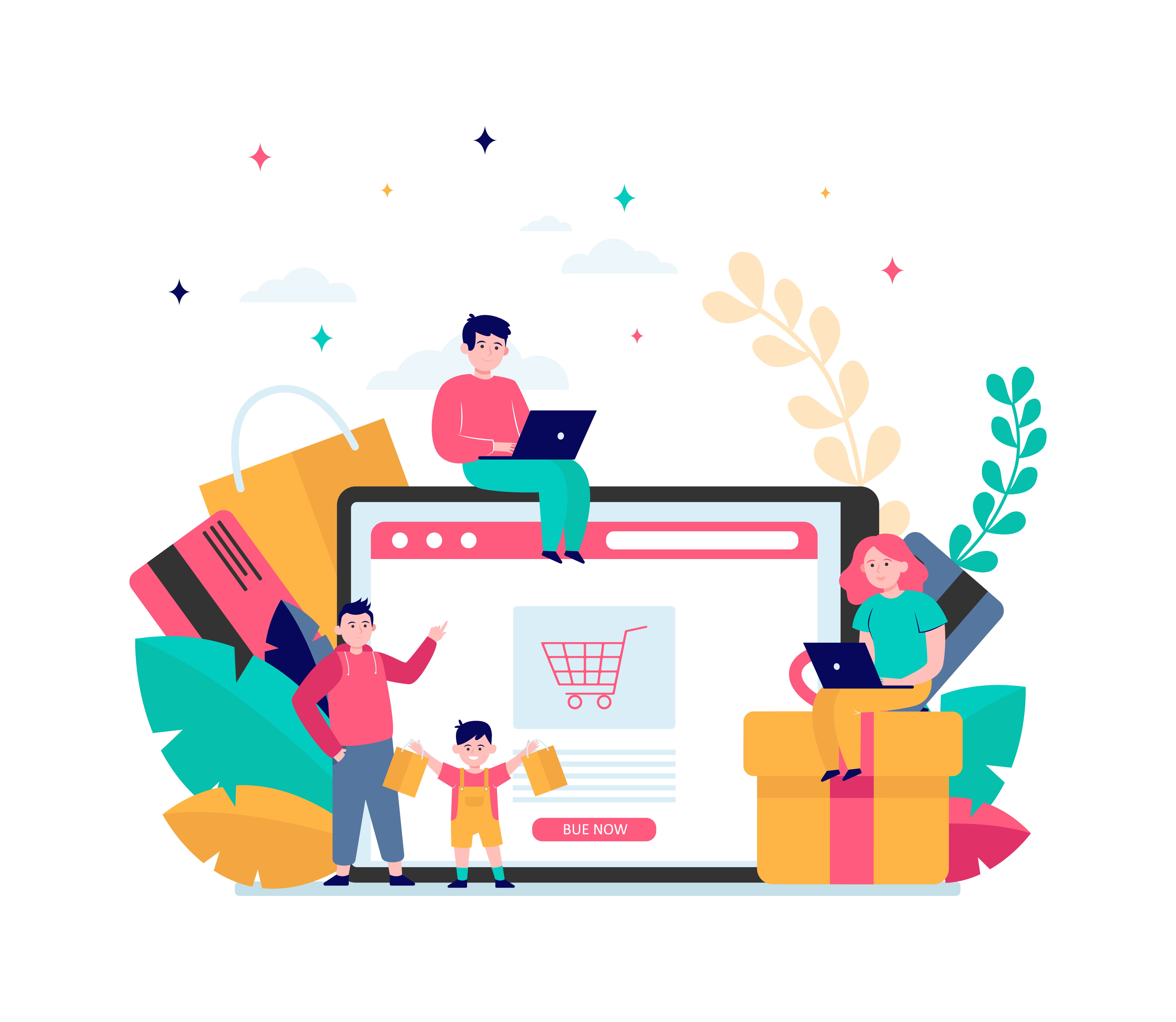 E-Commerce Illustration